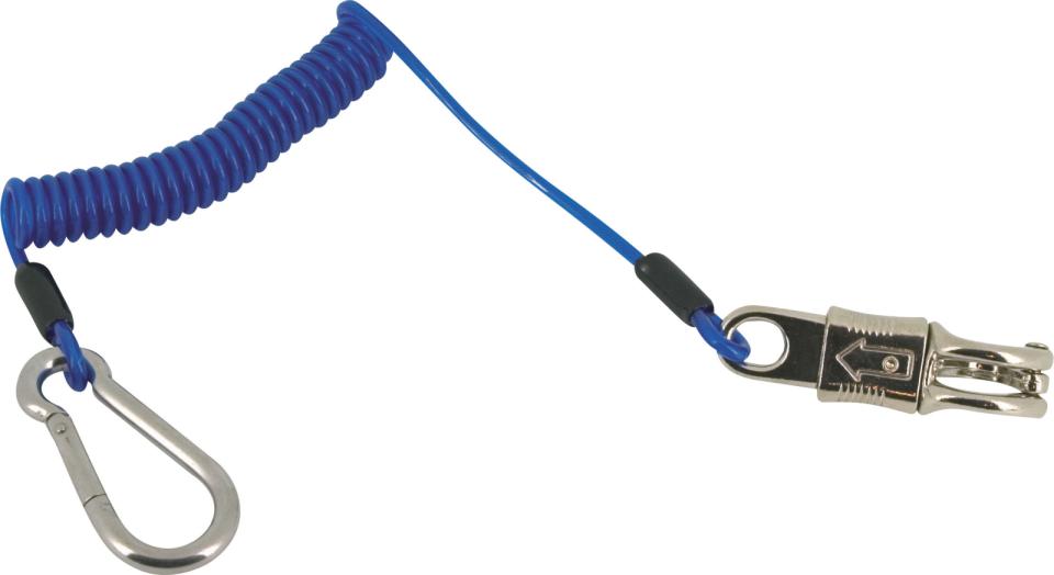 Oppbindingsvire med sikkerheterskrok