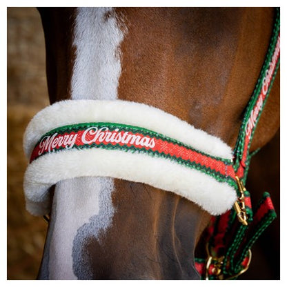 Julegrimesett med leietau og ørehette