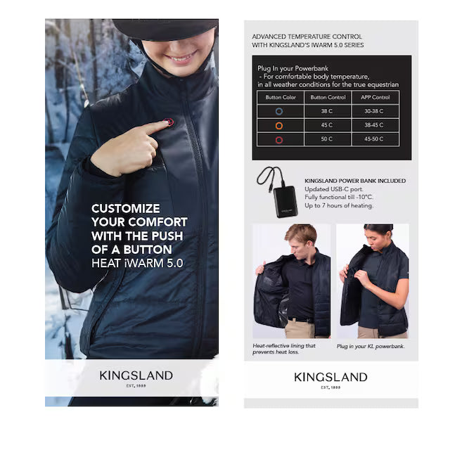 Kl karolina ladies heat fullgrip ridebukse