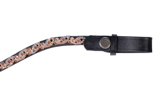 Starlight amber – krystaller og trykknapp